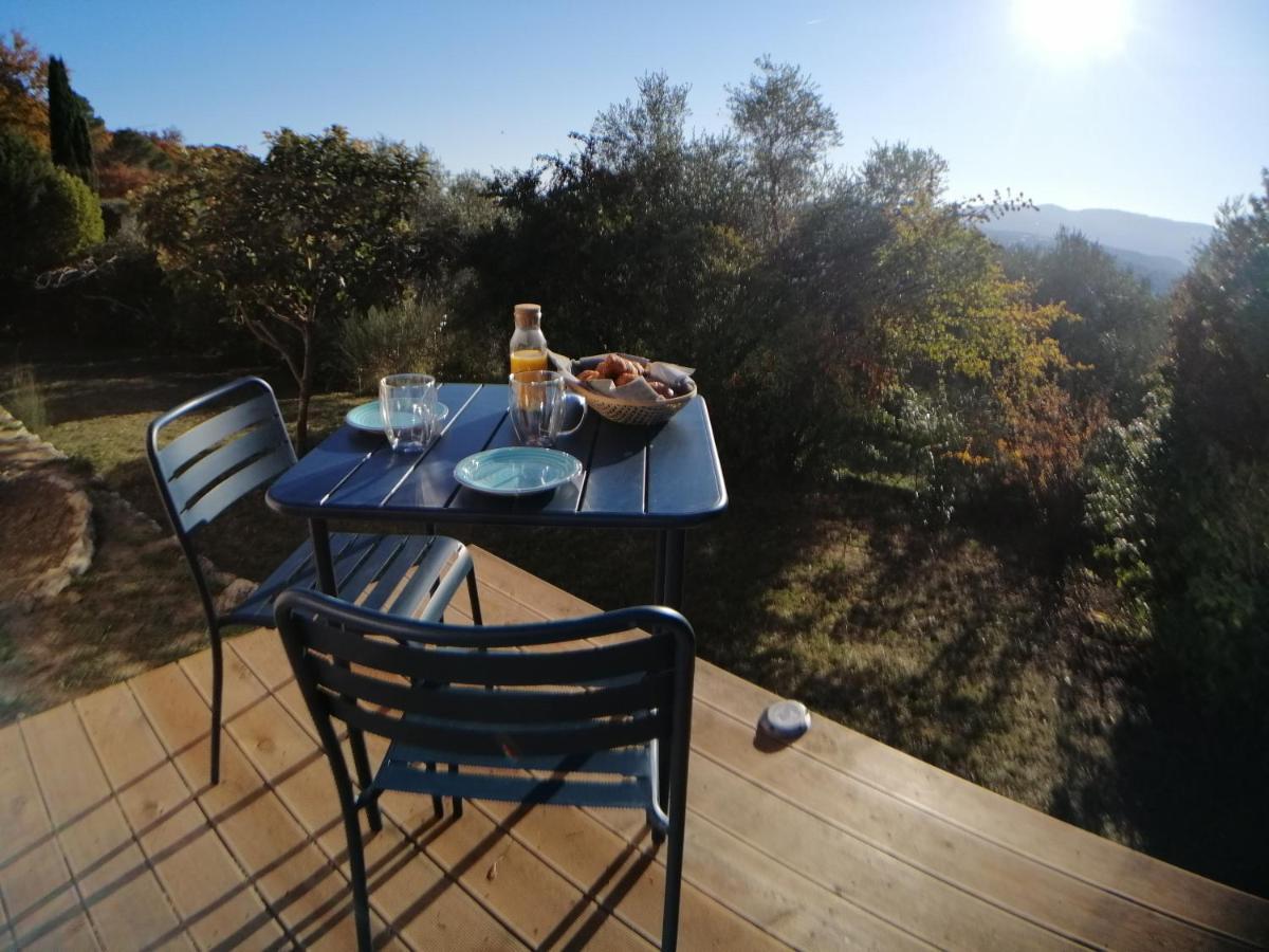 Les Lodges De L'Oliveraie De Virevent กราส ภายนอก รูปภาพ